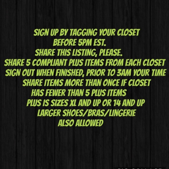 9/9 (CLOSED) PLUS SIZE SHARE GROUP: Curvy Cuties - Picture 2 of 2